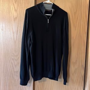 J. Hilburn Men Quarter Zip Sweater